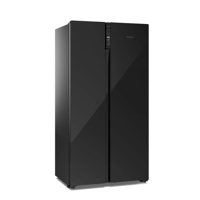 FRIGIDAIRE SBS FRIDGE -- BLACK MIRROR GLASS INVERTER - special promotion ADD 21% FOR RETAIL